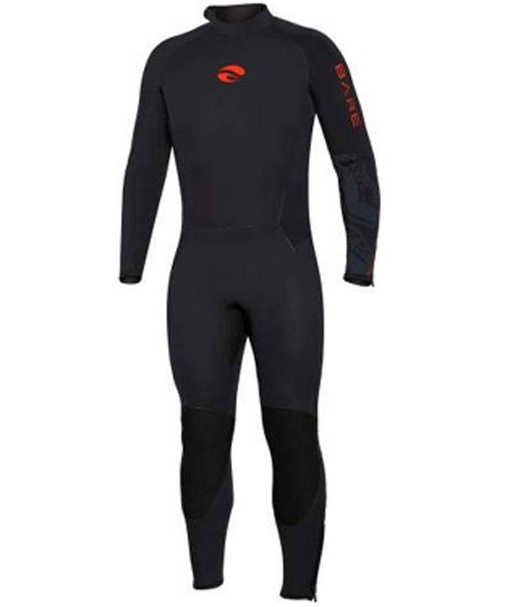 Zeagle Bare 7mm Mens Velocity Ultra Full Wetsuit - WET340 02-SM-BLK