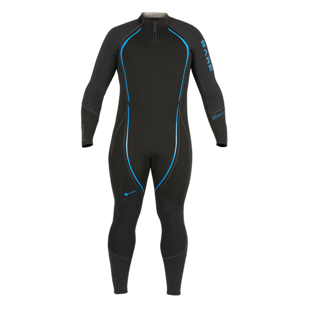 Zeagle Bare 3mm Mens Reactive OMNIRED Full Wetsuit - WET466 02-SM-BLK