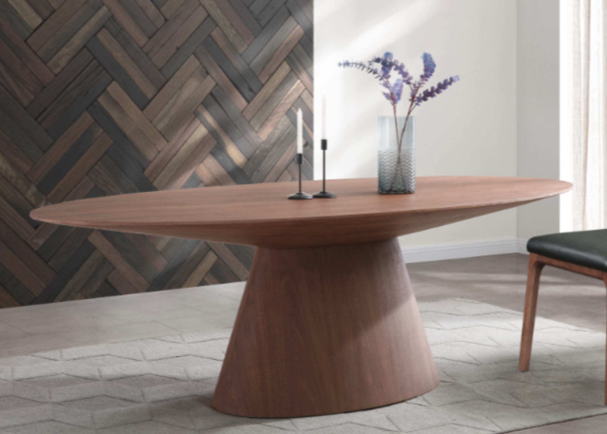 Whiteline Mods - Bruno Dining Table DT1474 - DT1474-WLT