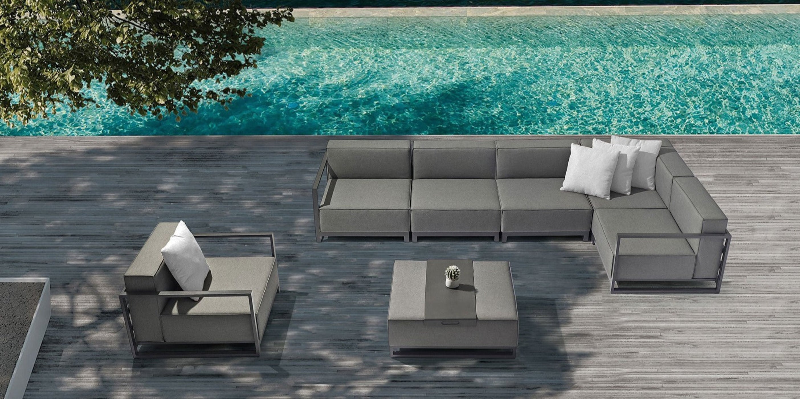 Whiteline Mods - Sensation Indoor Outdoor Modular MA1701 - MA1701-GRY