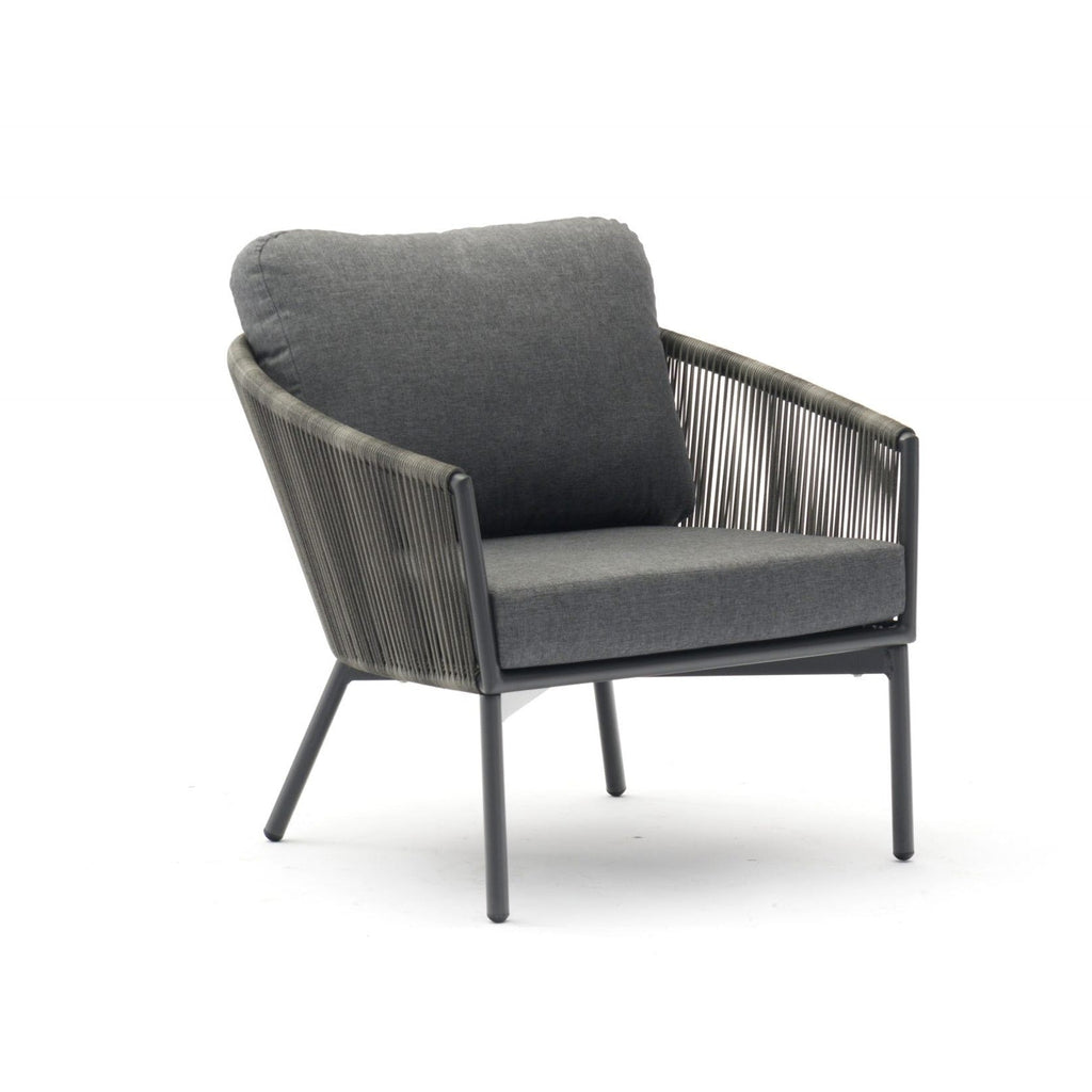 Whiteline Mods - Yarrow Chair and Ottoman CH1734 - CH1734-GRY
