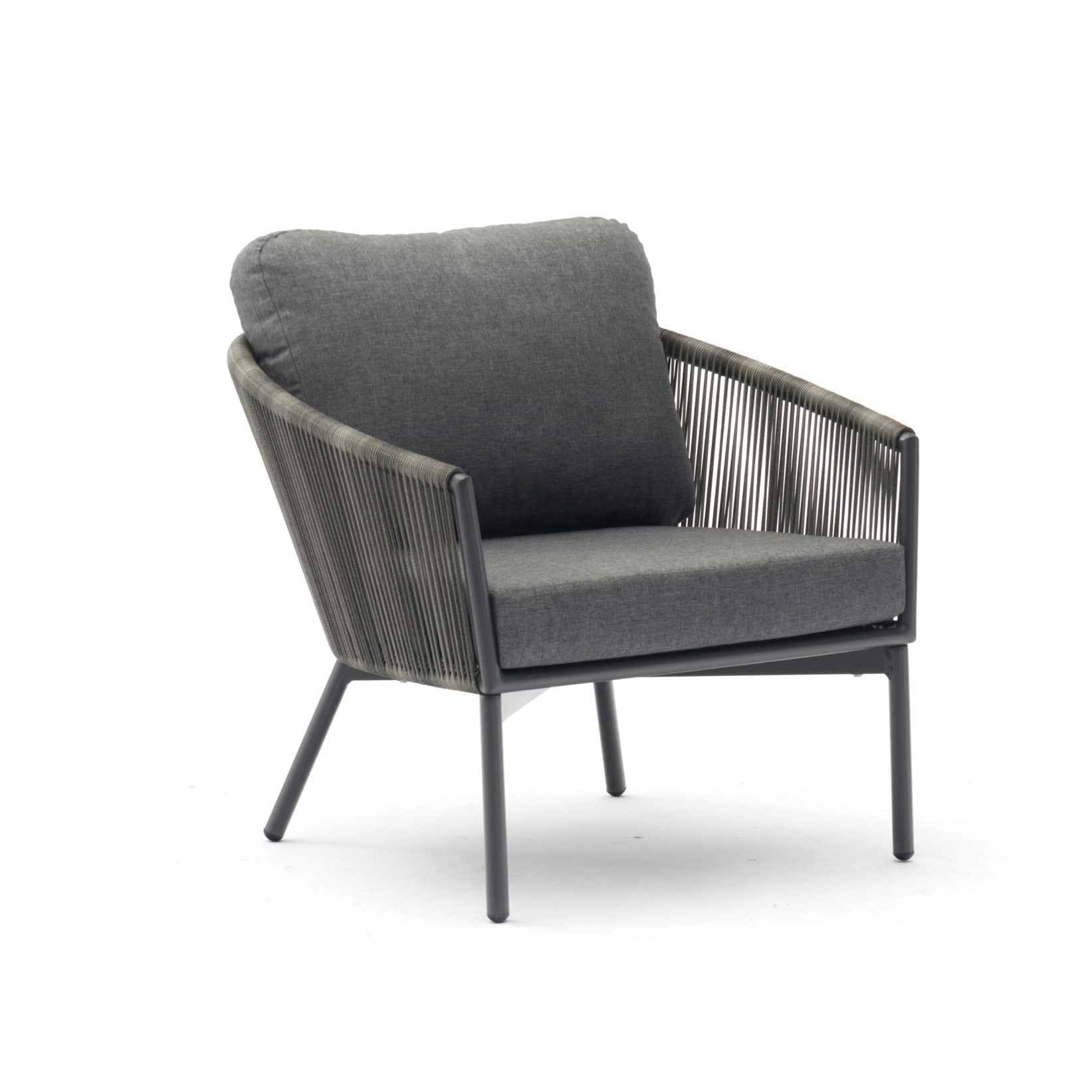 Whiteline Mods - Yarrow Chair and Ottoman CH1734 - CH1734-GRY
