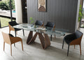 Whiteline Modern Living Emory Extendable Dining Table - DT1881-WLT