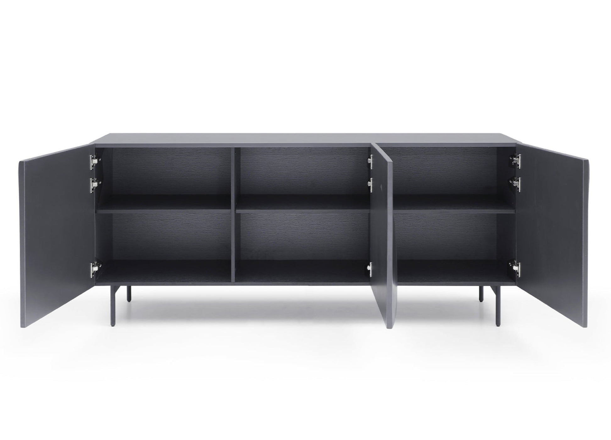 Whiteline Modern Living Kaya Buffet - SB1843-DGRY