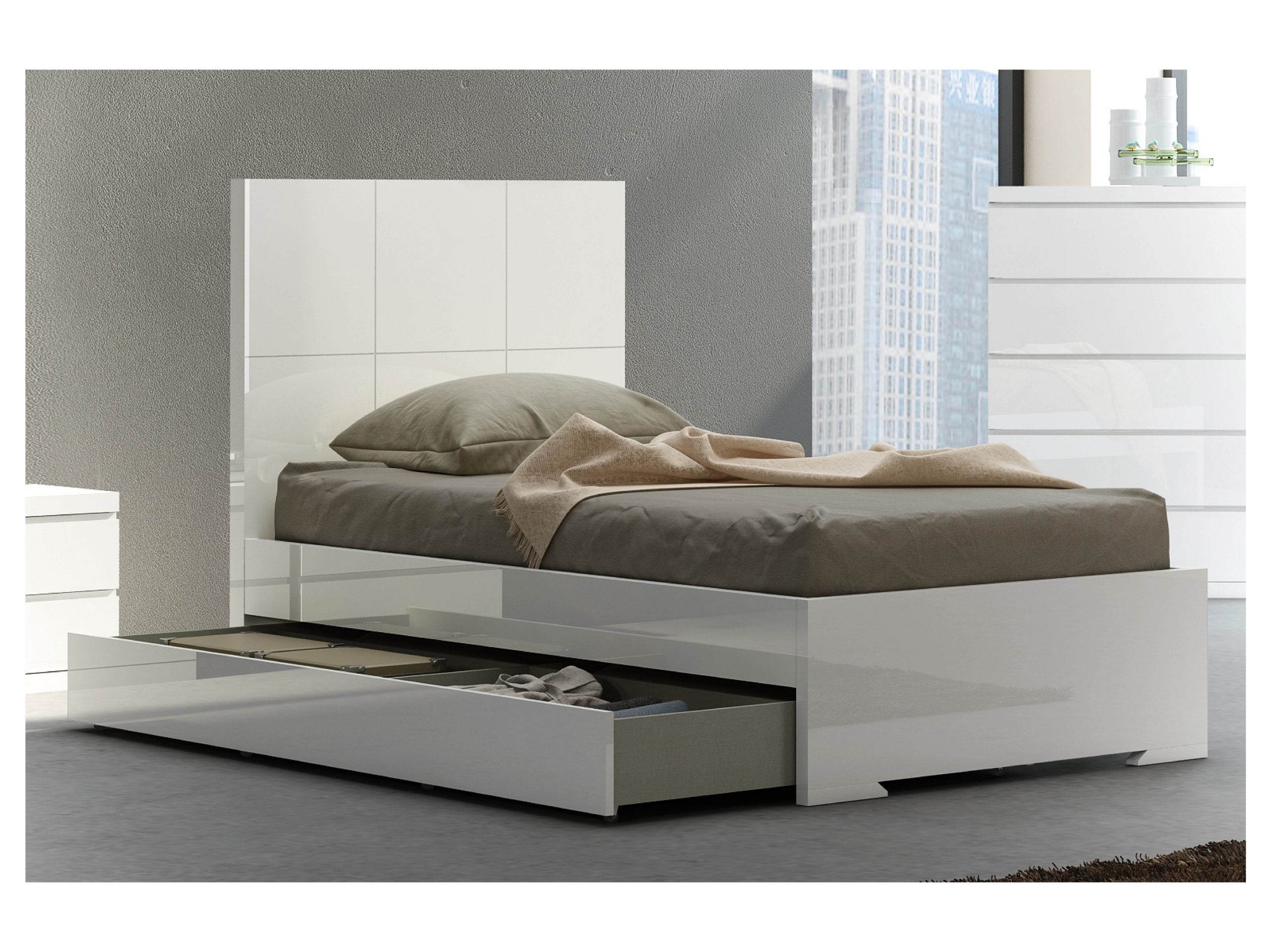 Whiteline Modern Living Anna Twin Trundle - BT1207T