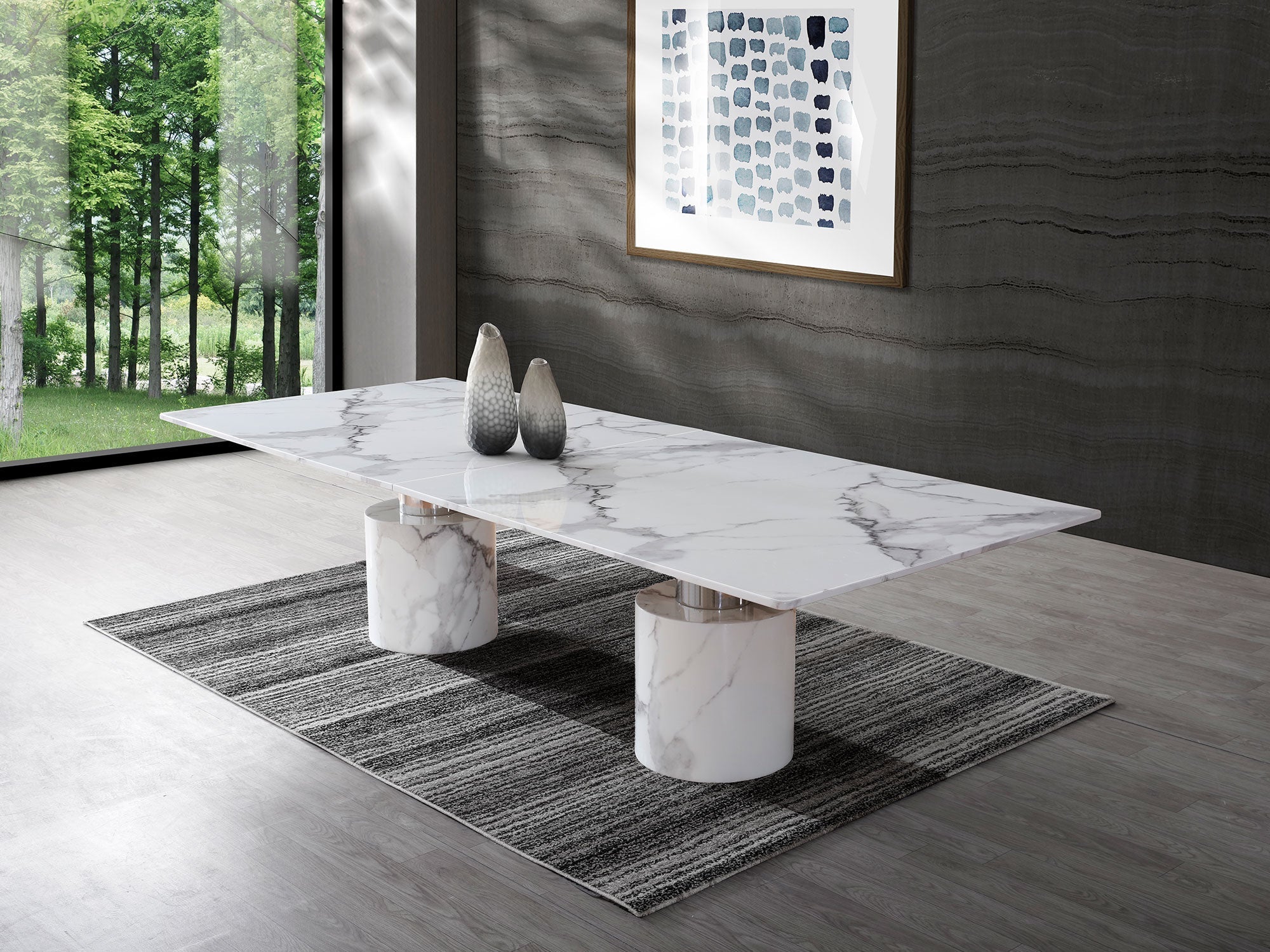 Whiteline Modern Living Geneva Dining Table - DT1640