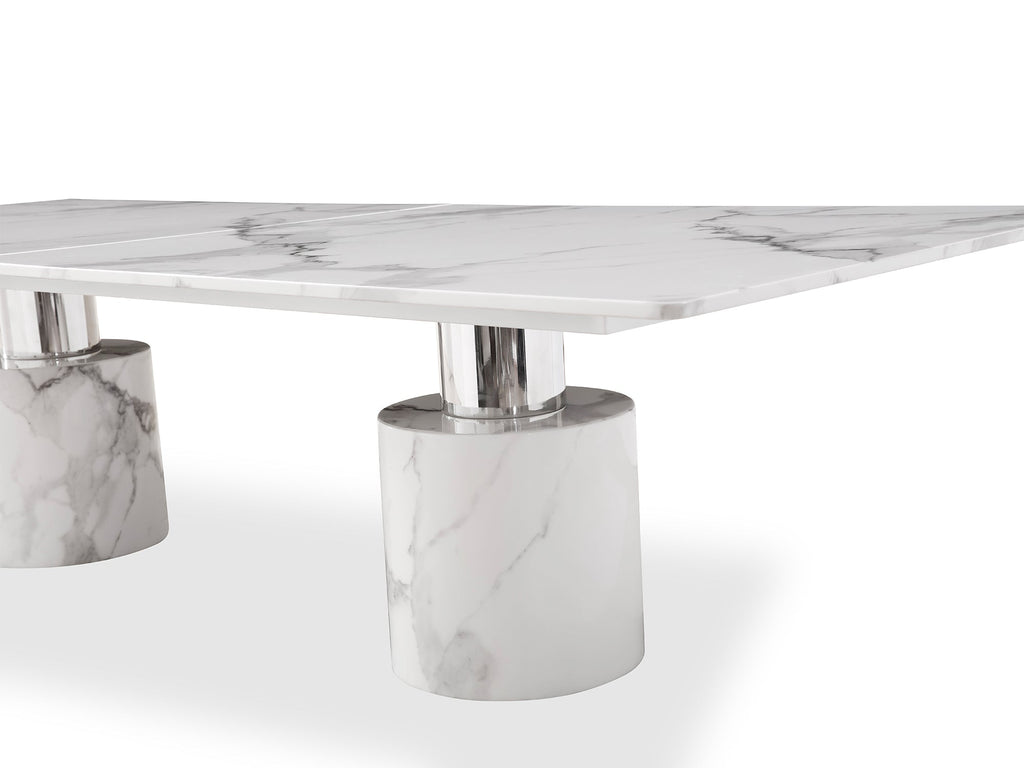 Whiteline Modern Living Geneva Dining Table - DT1640