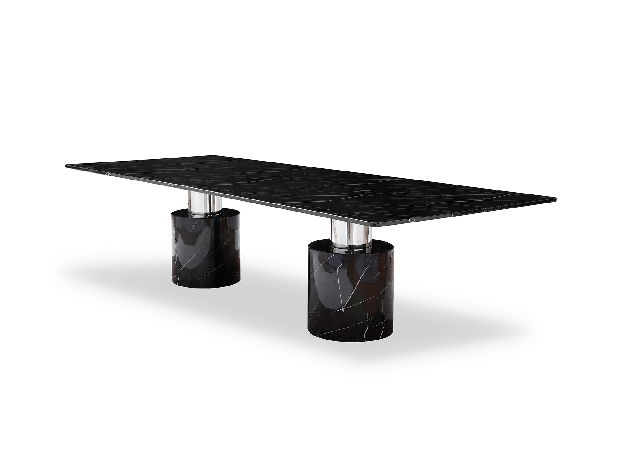 Whiteline Modern Living Geneva Large Dining Table - DT1640XL