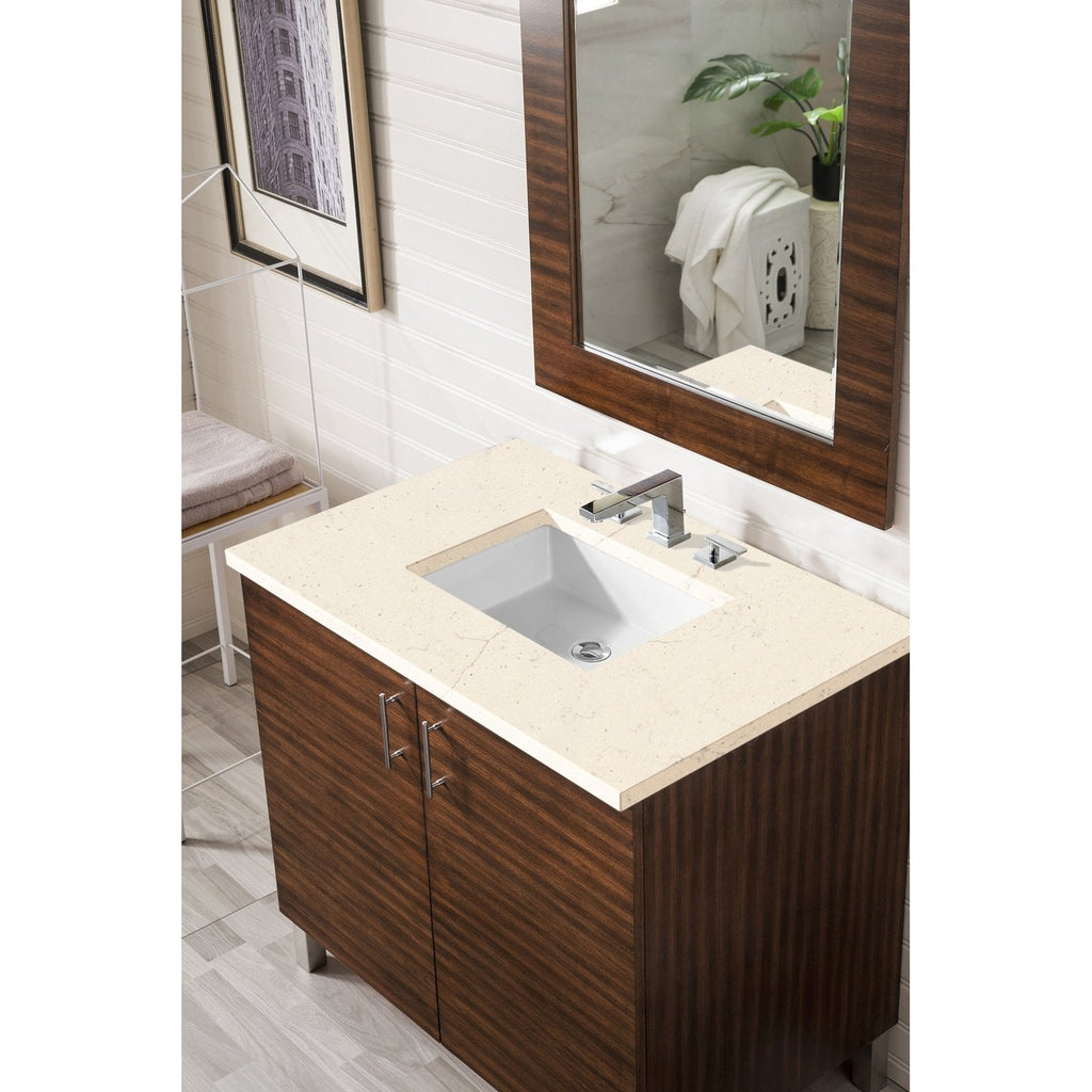 James Martin Vanities Metropolitan 36" Single Vanity - 850-V36-AWT-3AF