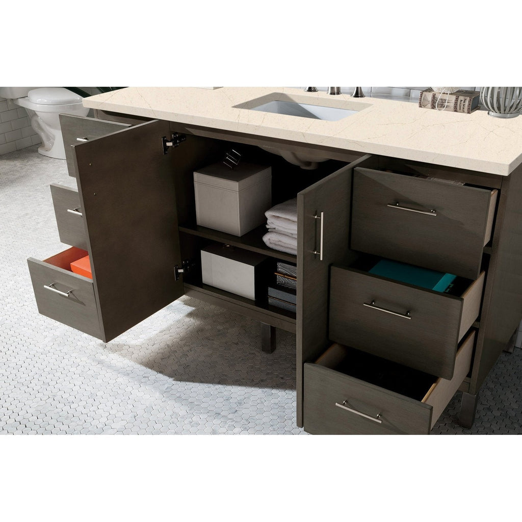 James Martin Vanities Metropolitan 60" Single Vanity -  850-V60S-SOK-3CAR