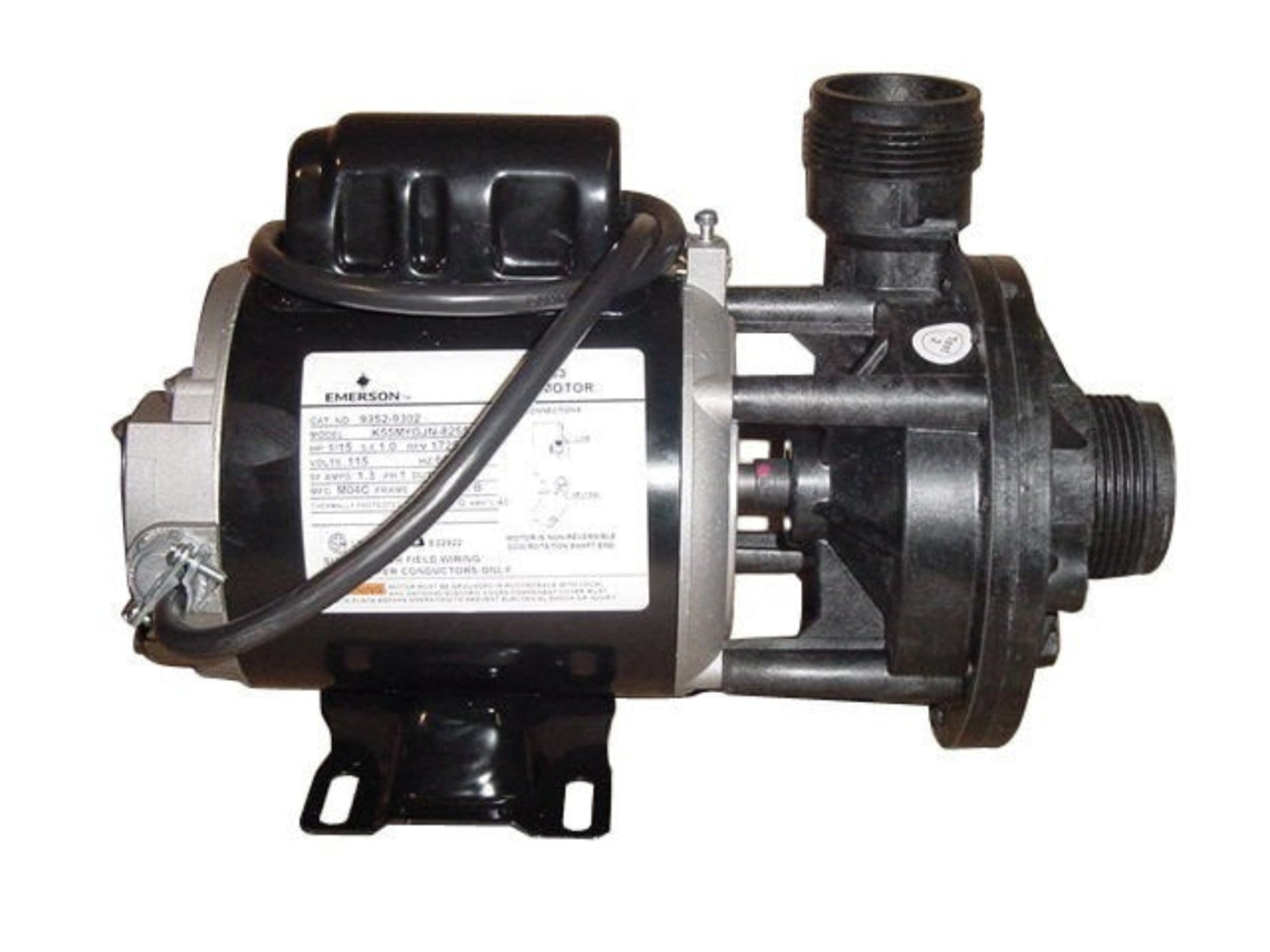MASTER SPAS PUMP, CIRCULATING- AQUA FLOW 115V TOP DISCHARGE - X321790