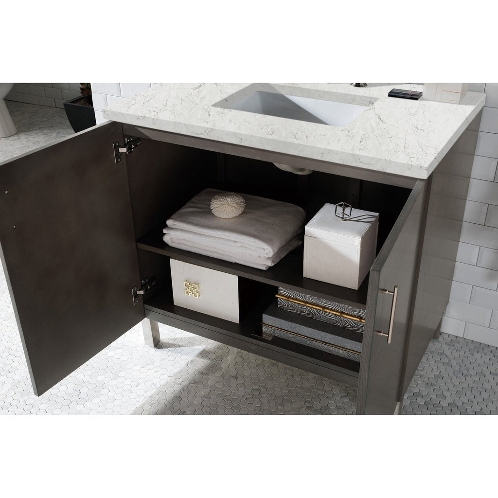 James Martin Vanities Metropolitan 36" Single Vanity - 850-V36-AWT-3AF