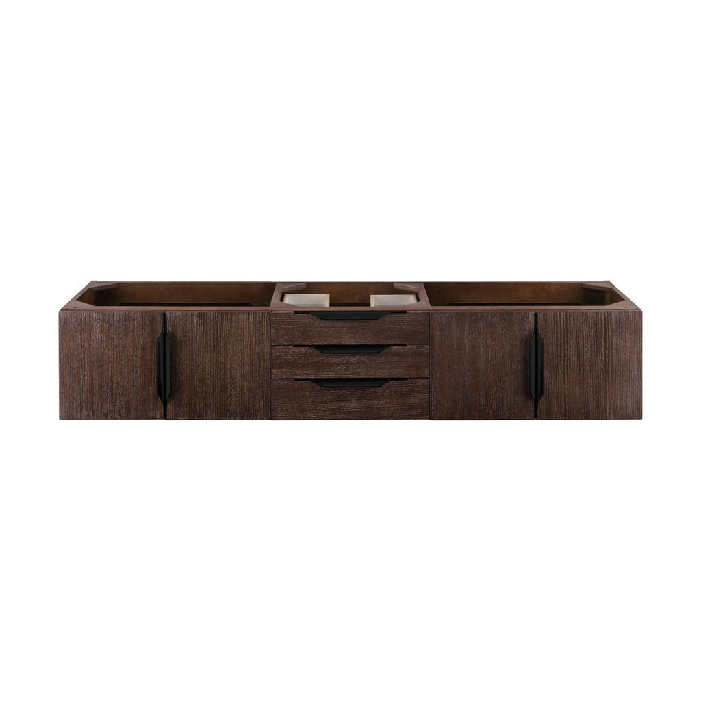 James Martin Vanities Mercer Island 72" Double Vanity - 389-V72D-AGR-G-DGG