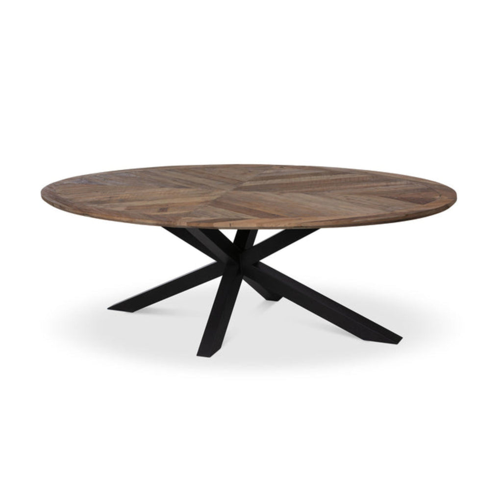 Park Hill Nolan Crossed Leg Oval Dining Table  - EFT26157