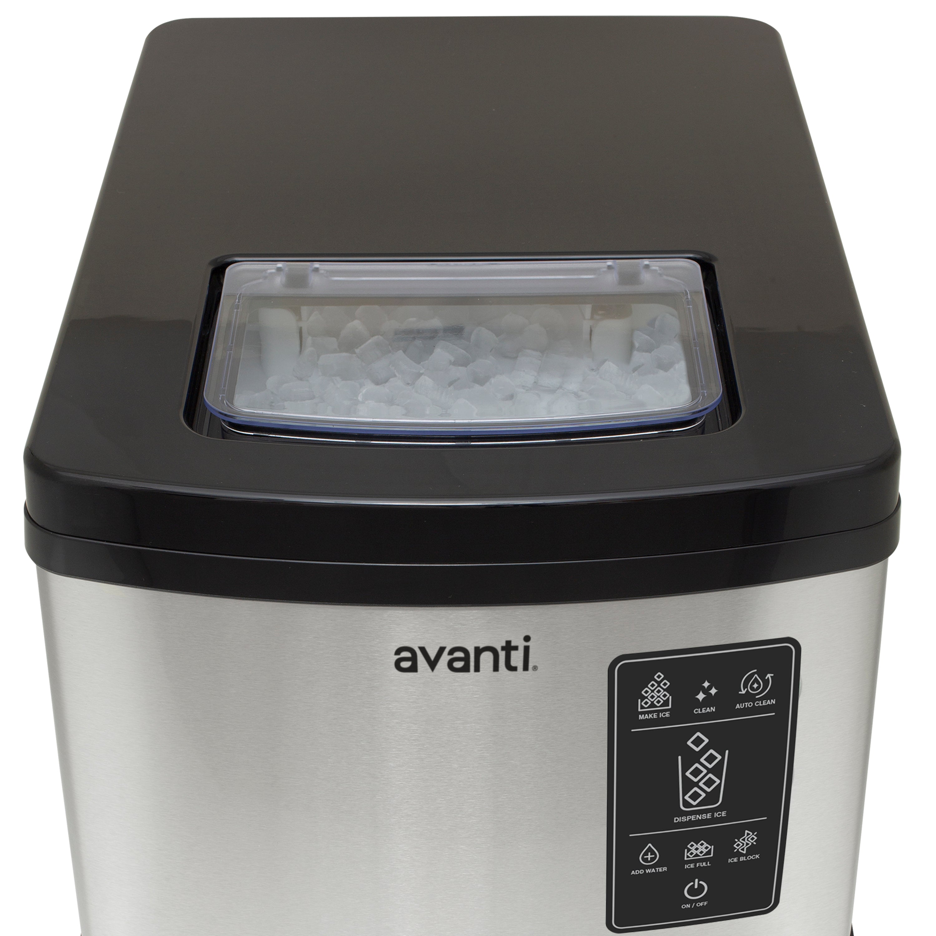 Avanti Digital Nugget Ice Maker with Dispenser - NIMDTS3326S-IS