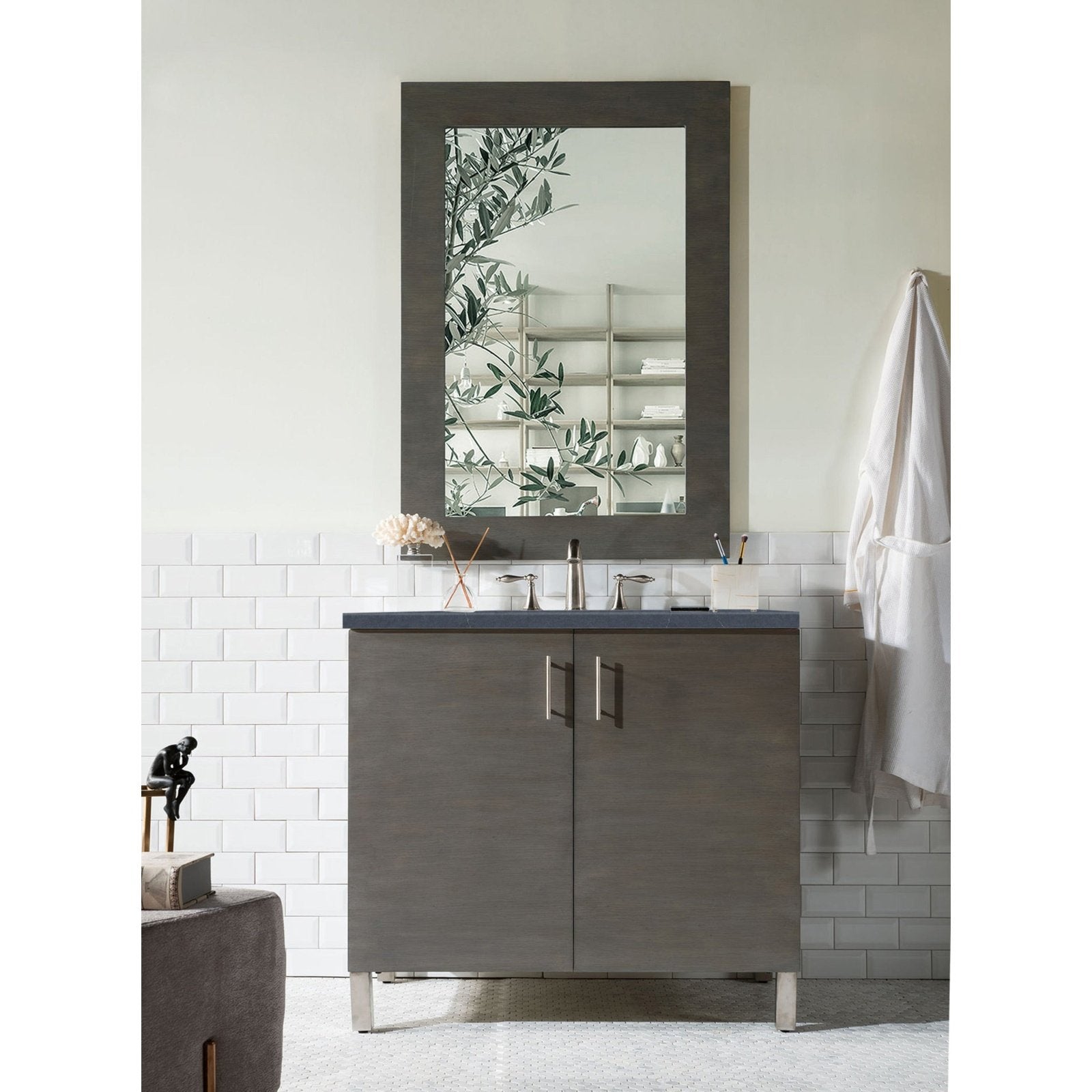 James Martin Vanities Metropolitan 36" Single Vanity - 850-V36-AWT-3AF