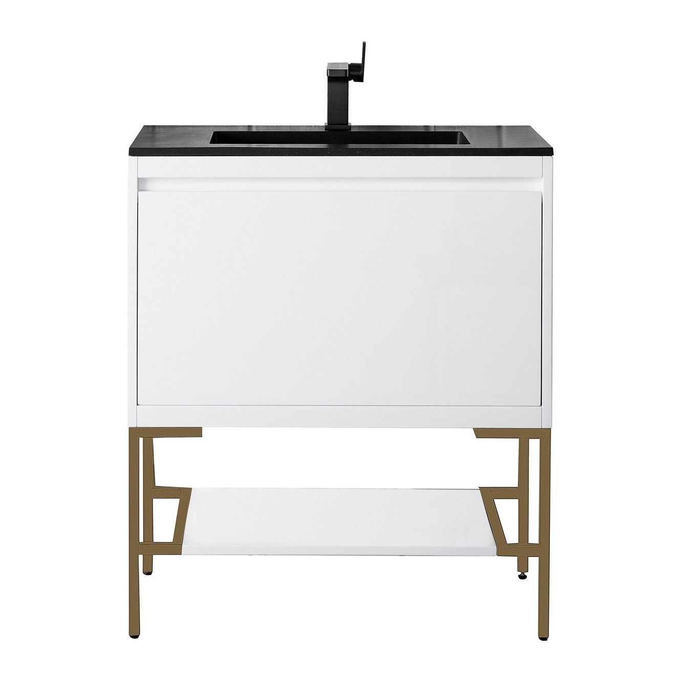 James Martin Vanities Milan 31.5" Single Vanity Cabinet - 801V31.5GWRGDCHB