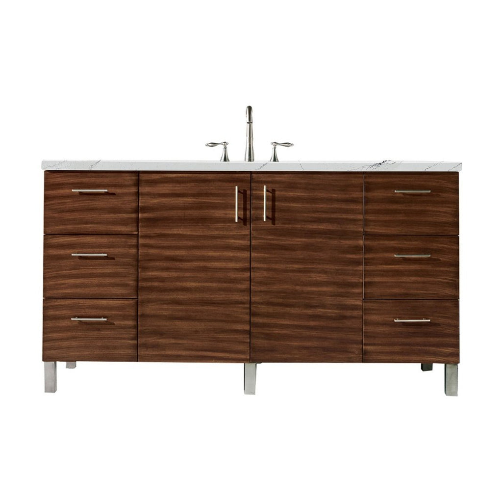 James Martin Vanities Metropolitan 60" Single Vanity -  850-V60S-SOK-3CAR