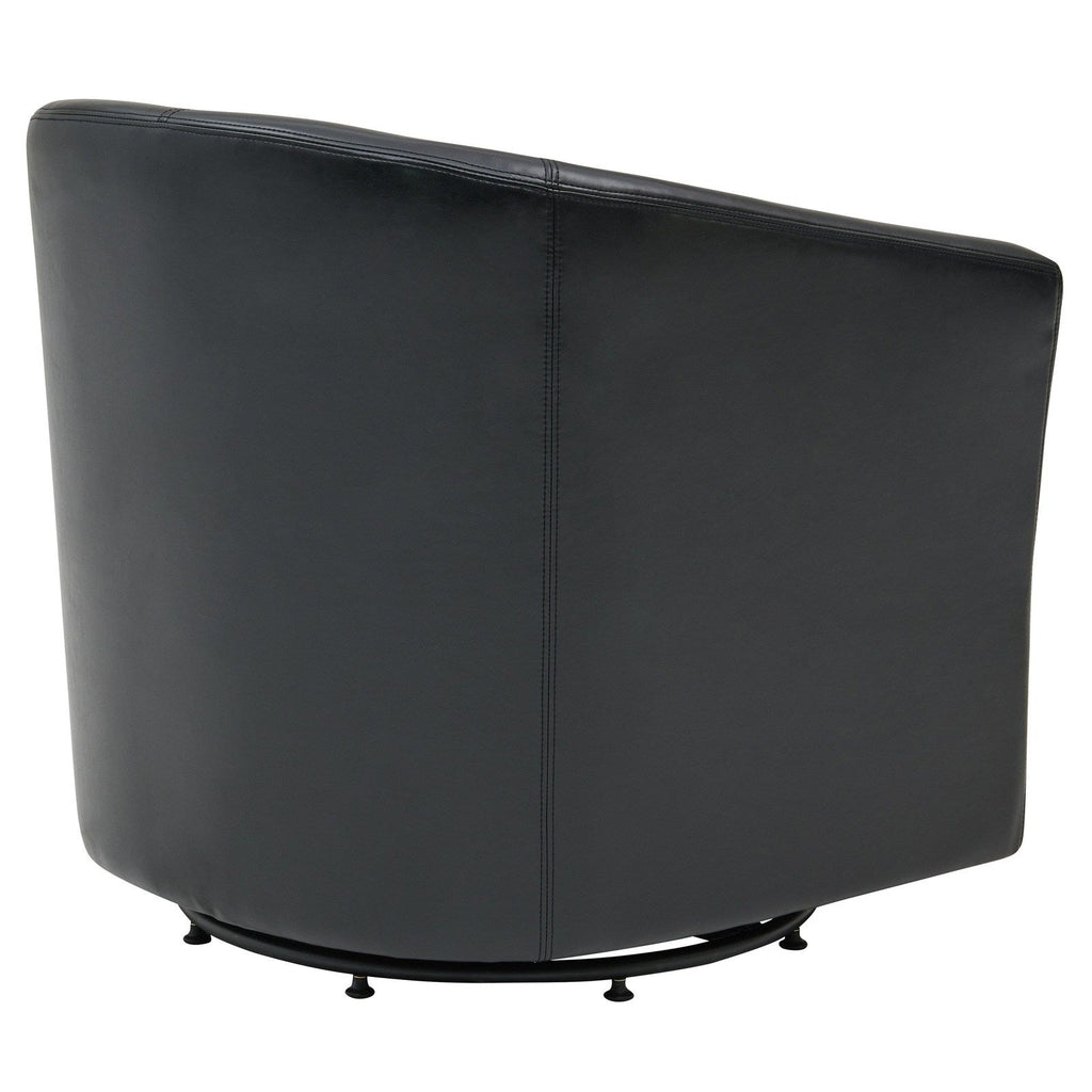 New Pacific Direct Hayden Swivel Bonded Leather Chair  - 193012B-23