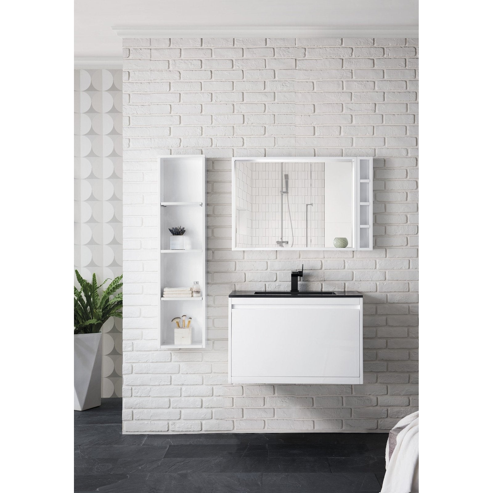 James Martin Vanities Milan 31.5" Single Vanity Cabinet - 801V31.5GWRGDCHB