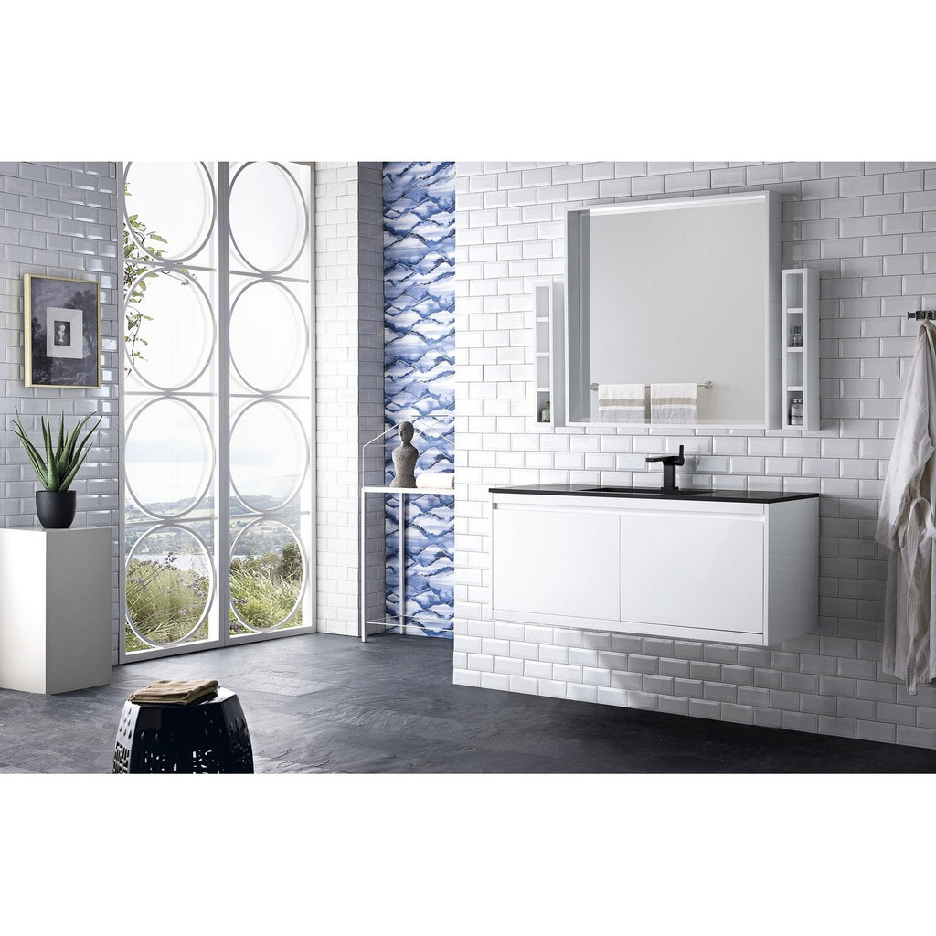 James Martin Vanities Milan 47.3" Single Vanity Cabinet - 801V47.3GWRGDCHB