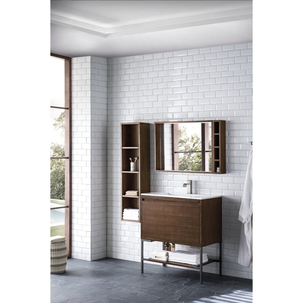 James Martin Vanities Milan 31.5" Single Vanity Cabinet - 801V31.5GWRGDCHB