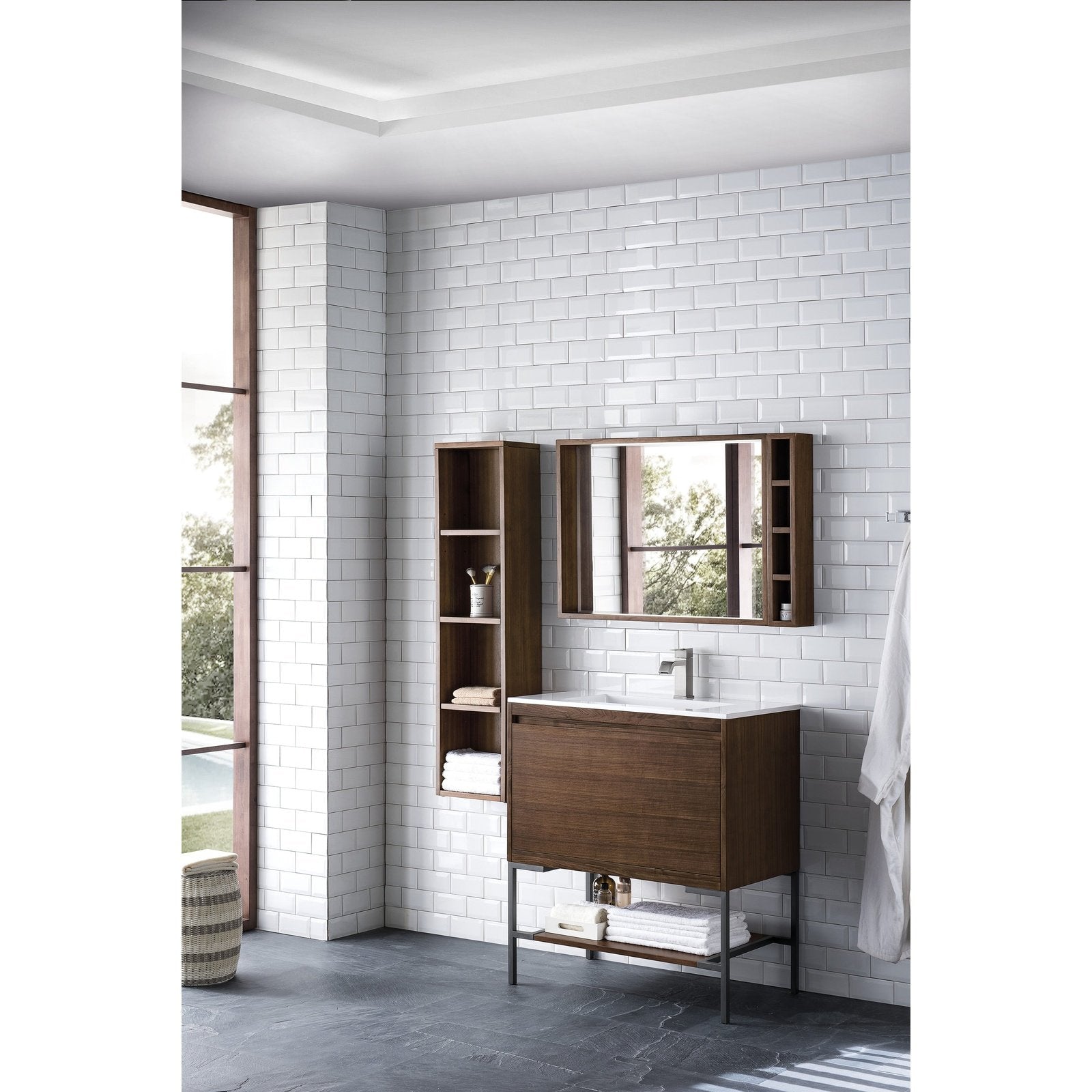 James Martin Vanities Milan 31.5" Single Vanity Cabinet - 801V31.5GWRGDCHB
