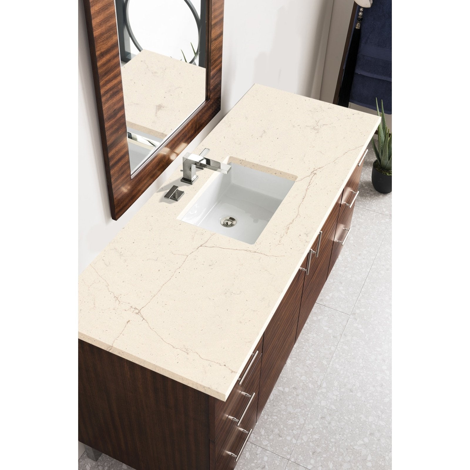 James Martin Vanities Metropolitan 60" Single Vanity -  850-V60S-SOK-3CAR