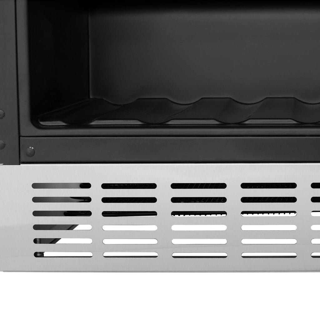 ZLINE 24" Monument 154 Can Beverage Fridge in Stainless Steel,  - RBV-US-24