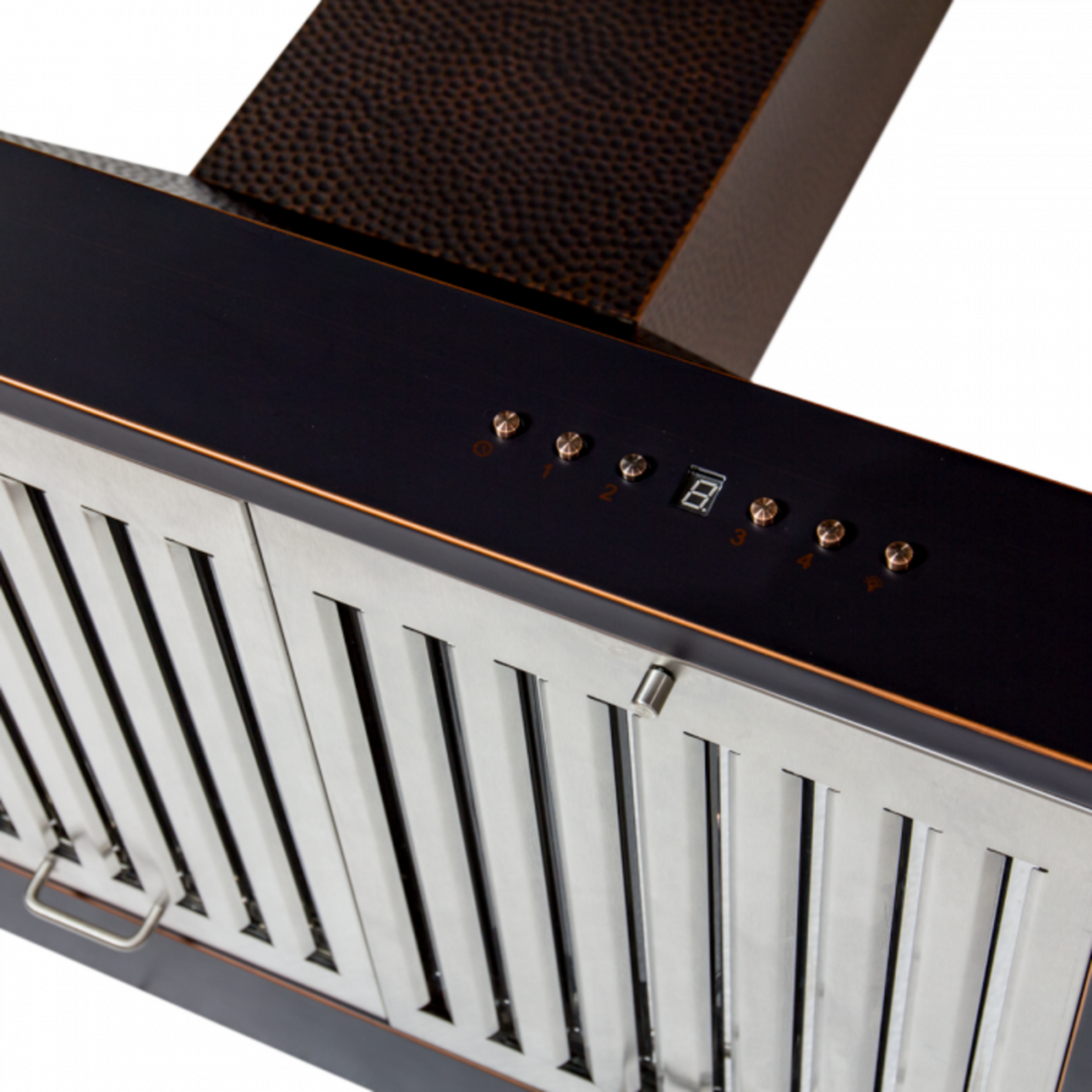 ZLINE 30 in. Hand-Hammered Copper Wall Range Hood, -  KB2-HBXXX-30