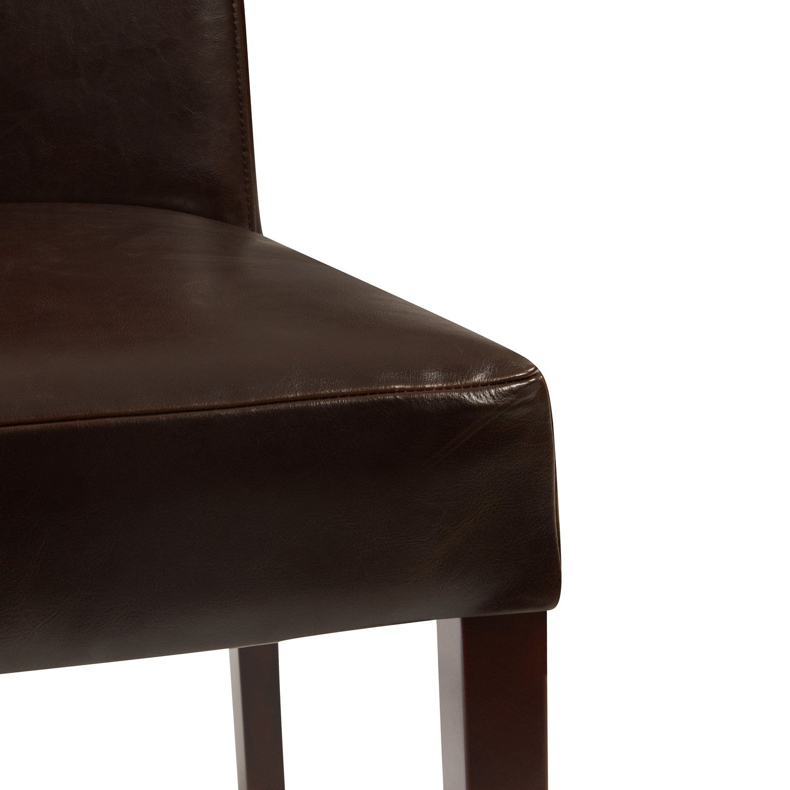 New Pacific Direct Hartford Bicast Leather Dining Chair, (Set of 2)  - 198140-01
