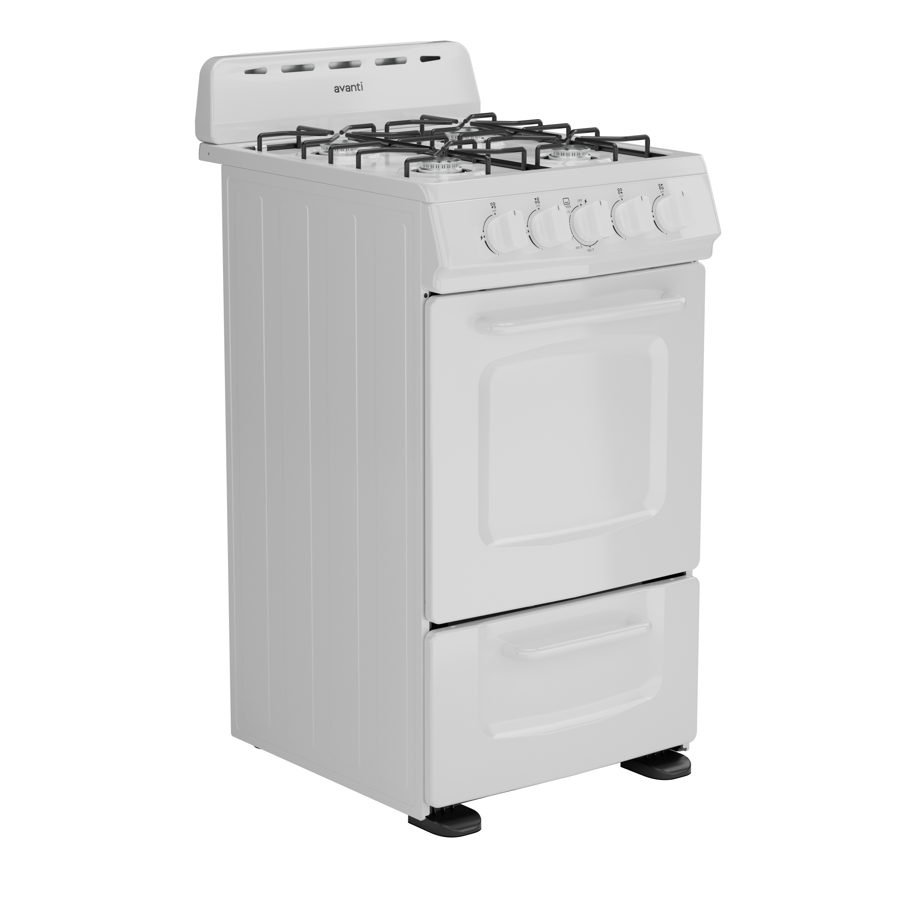 Avanti 20" Gas Range Oven - GRO20P0W